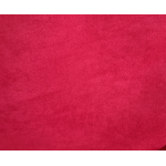 Micro Velvet Fabric, color Christmas Red SOLD BY 10 YARDS